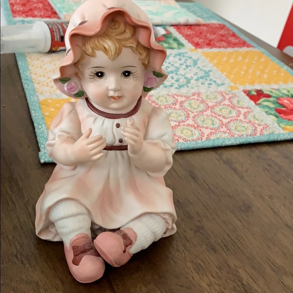 Porcelain baby doll collectible